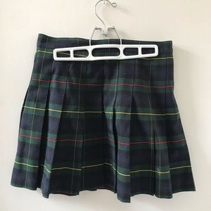 American Apparel Plaid Tennis Skirt